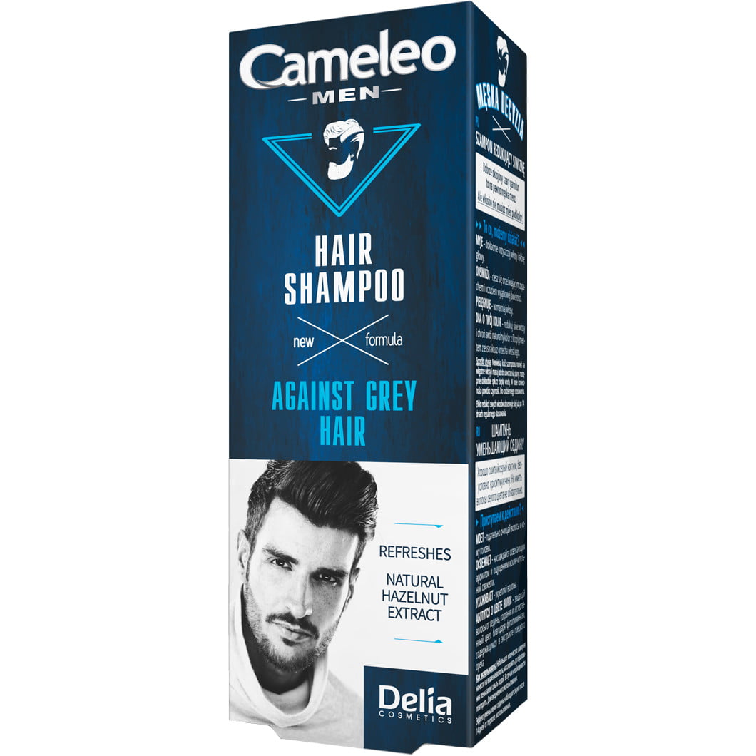 Delia Cosmetics Cameleo Men Gray Reducing Shampoo for hair and beard ...